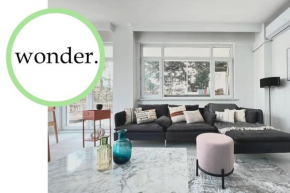 Wonder Homes- Stylish 4BR Flat, Terrace, Sea View, Kabatas